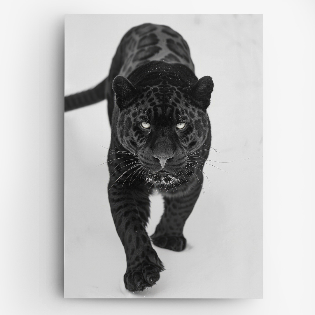 Tablou Canvas Decorativ Black Jaguar