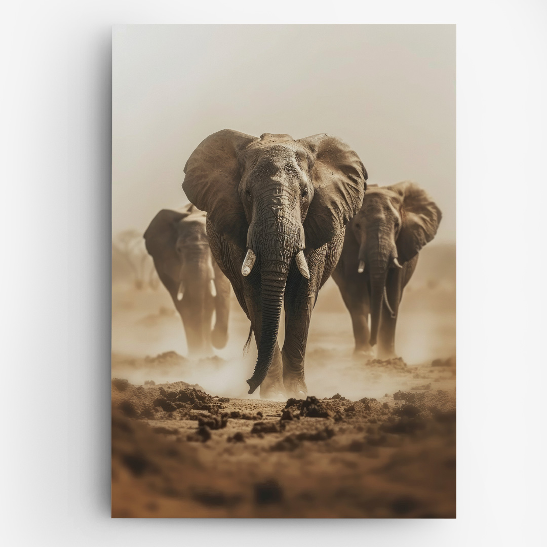 Tablou Canvas Decorativ Elephants