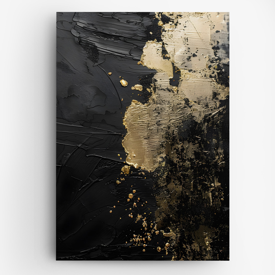 Tablou Canvas Decorativ Gold Abstract Art Concept