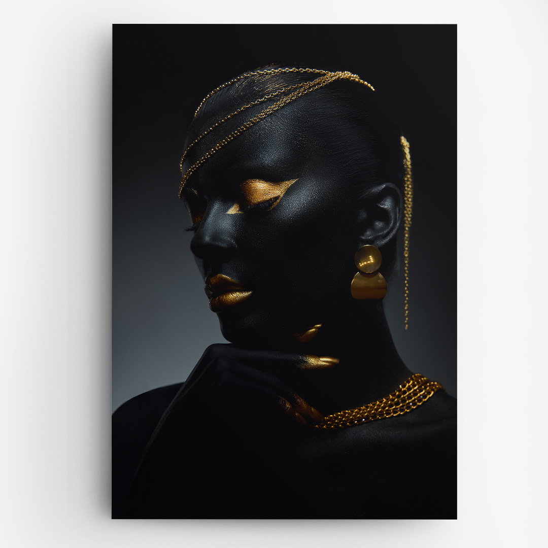 Tablou Canvas Decorativ Gold Warrior