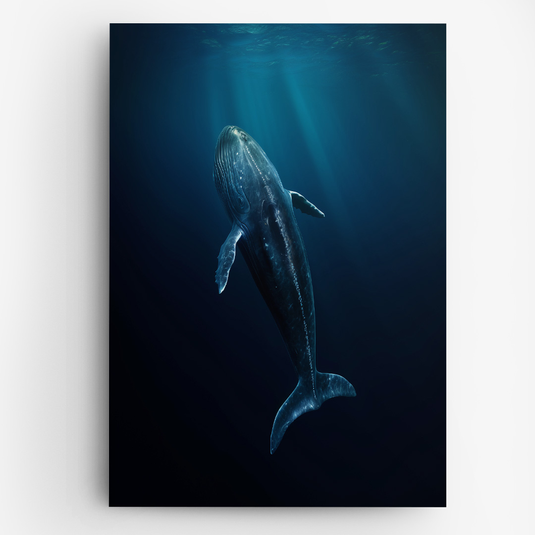 Tablou Canvas Decorativ Whale