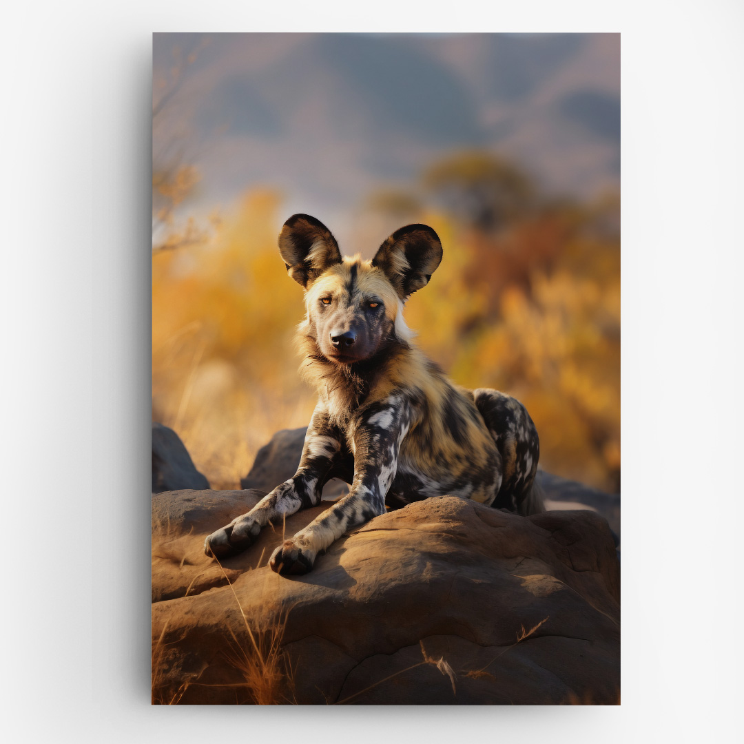 Tablou Canvas Decorativ Wild Hiena